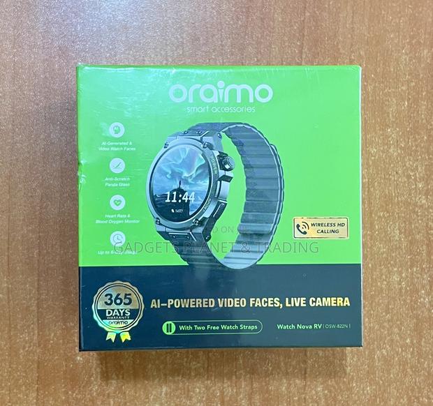 Oraimo Watch Nova Rv 1.39" Hd Call Hd Faces Ip68 Smart Watch · Photo 1