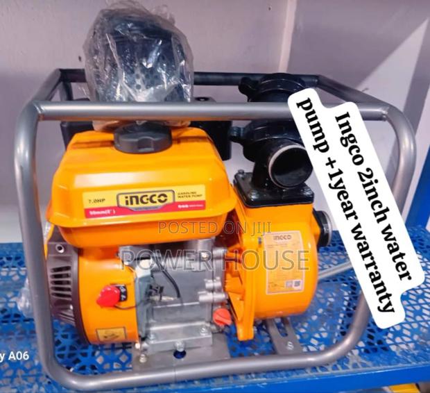 Aqua Guard Pro Ingco Petrol 2inch Water Pump Cool · Photo 1