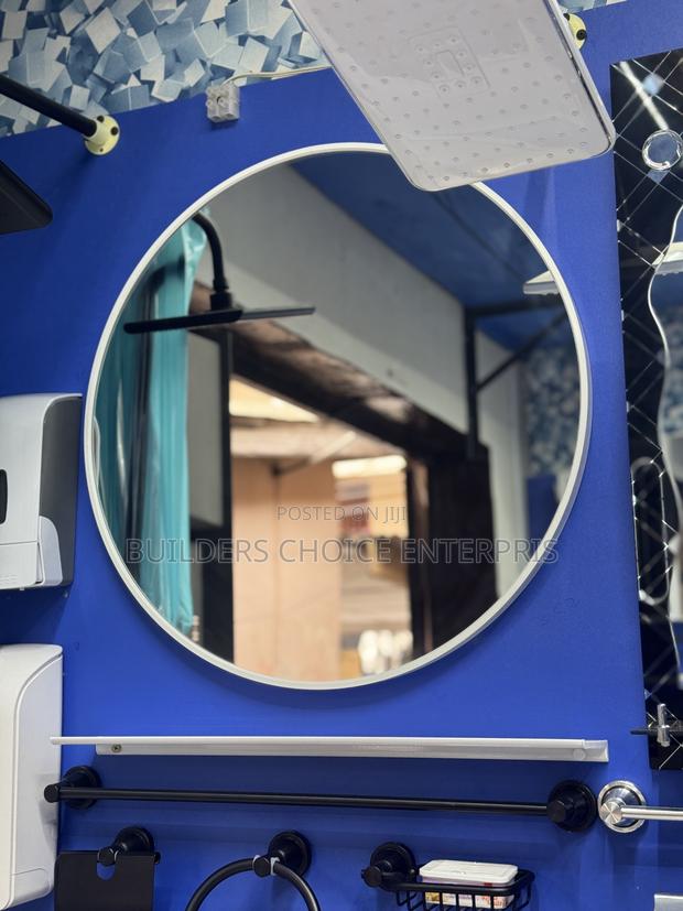 Mirror With Shelve (White ) · Photo 1