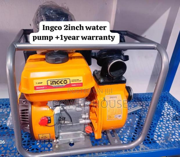 Water Works Max Ingco Petrol 2inch Water Pump Cool · Photo 1