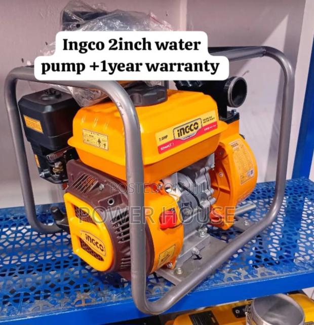 Water Flow Plus Ingco Petrol 2inch Water Pump Cool · Photo 2