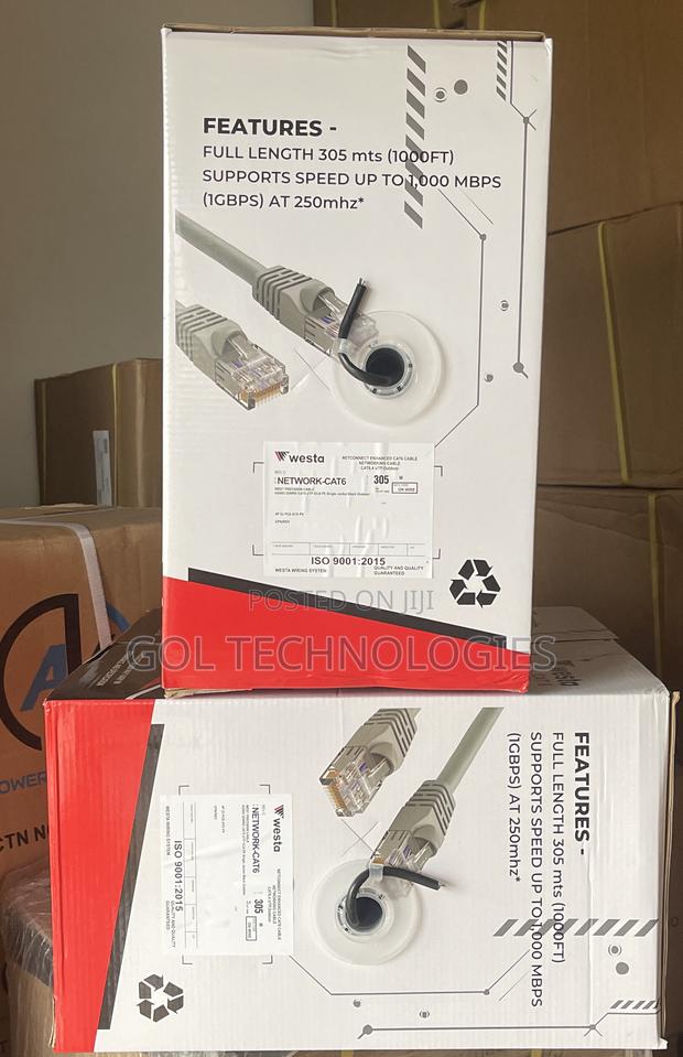 Outdoor Cat6 Utp Cable 305m High Quality Network Cable Westa · Photo 2
