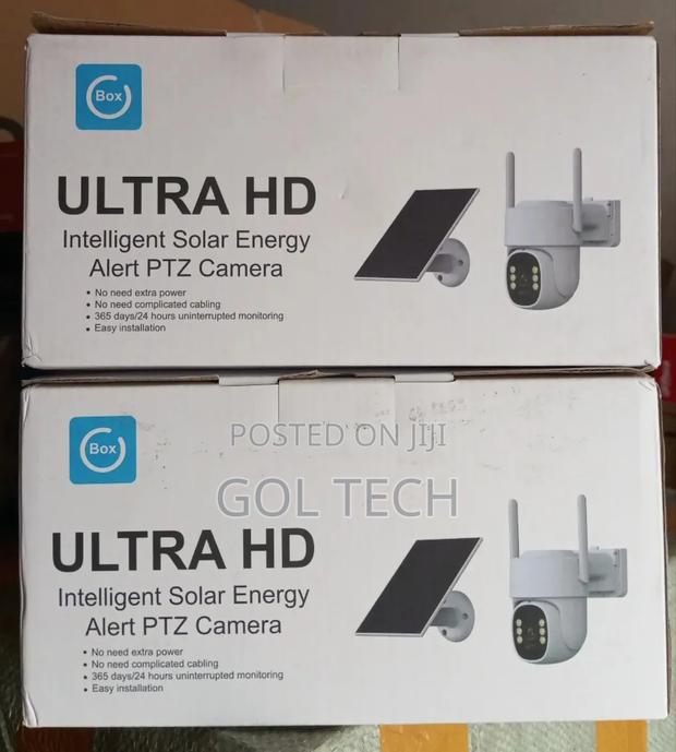 Ultra Hd Solar Camera 4g PTZ Camera Ubox App Mt-Q13-4g · Photo 1