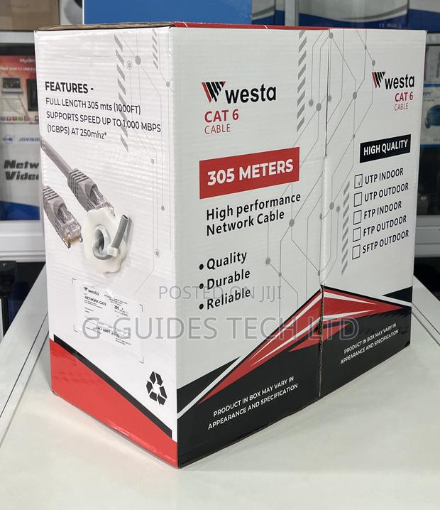 Westa Cat6 Utp Indoor Cable 305m · Photo 1