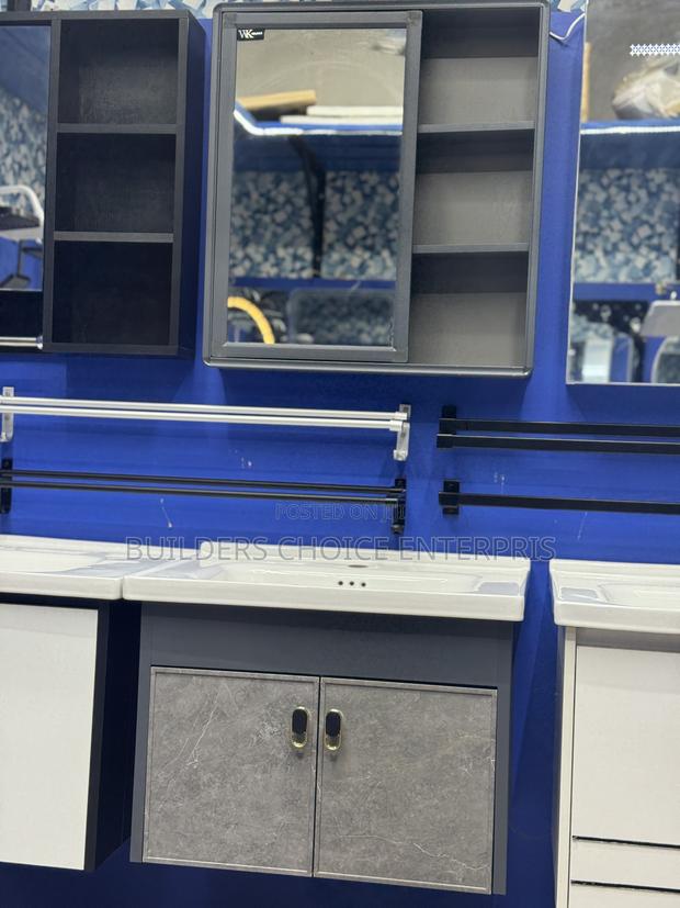 Cabinet Basin With Cabinet Mirror 60cmmm · Photo 1