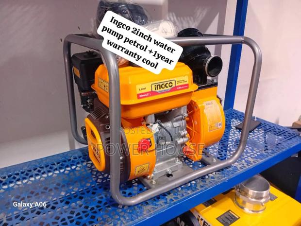 Current Surge Ingco Petrol 2inch Water Pump Cool · Photo 1