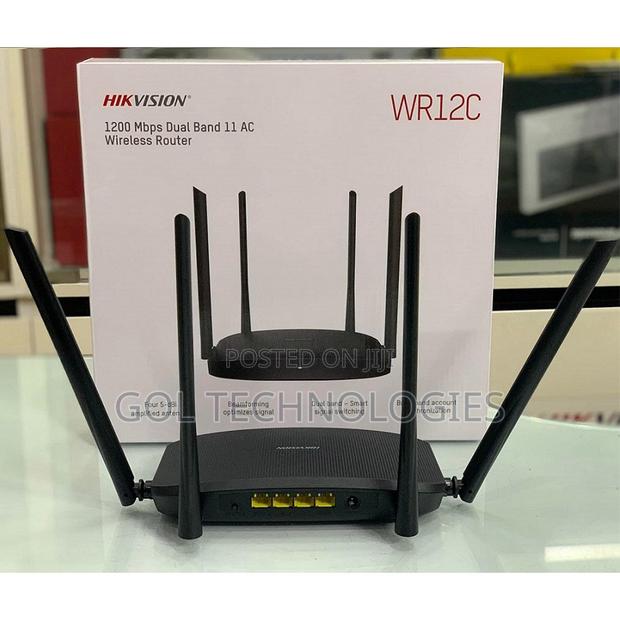 Hikvision Wifi 5 Dual Band Ds-3wr12c Ac1200 Wireless Router · Photo 1