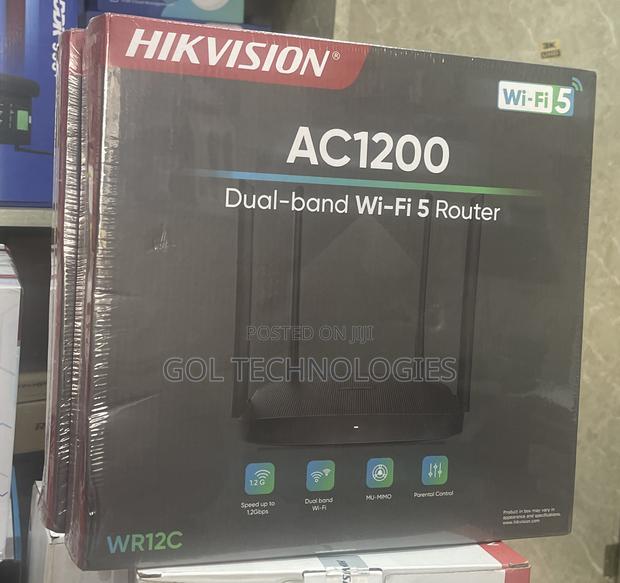 Hikvision Wifi 5 Dual Band Ds-3wr12c Ac1200 Wireless Router · Photo 3