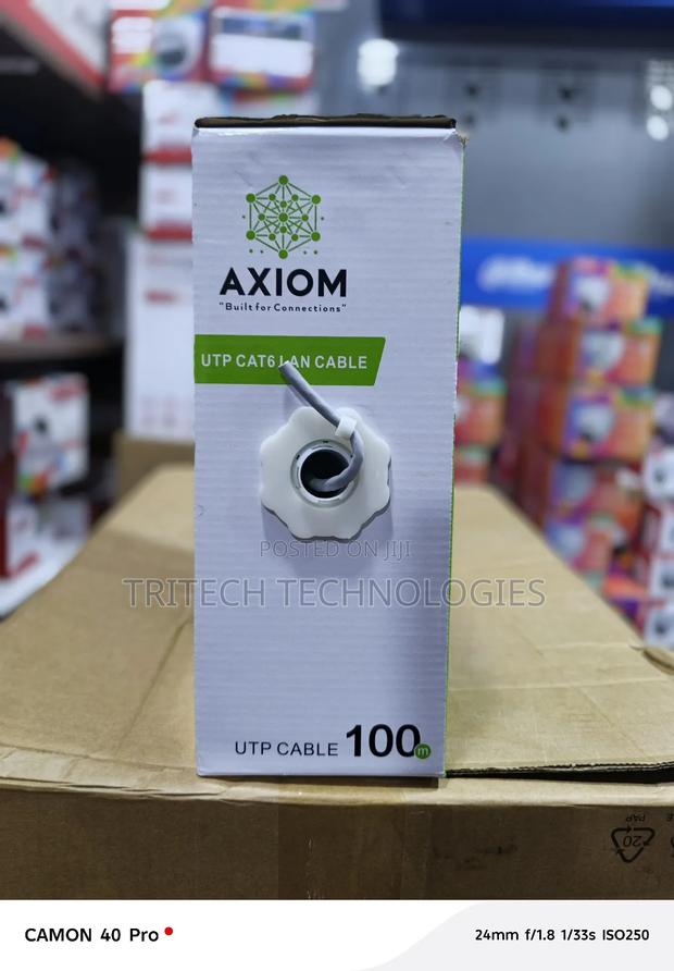 Axiom Cat6 Network Cable 100m Utp · Photo 1
