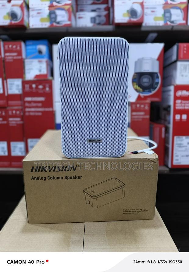Hikvision Ds-Qae0120g1r Analog Cabinet Speaker Branding Post · Photo 1