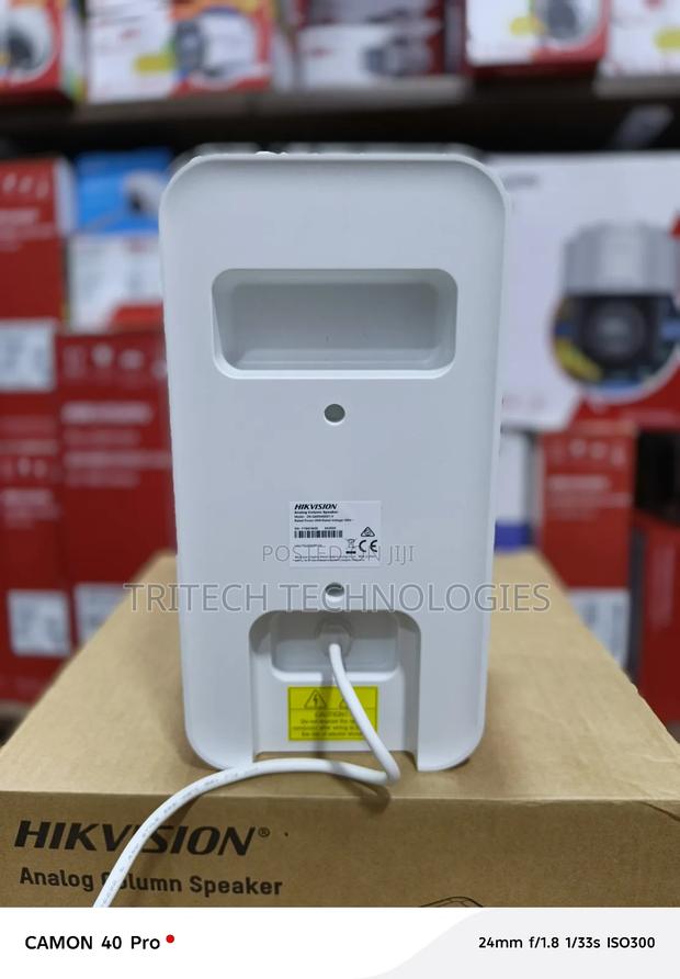 Hikvision Ds-Qae0120g1r Analog Cabinet Speaker Branding Post · Photo 3