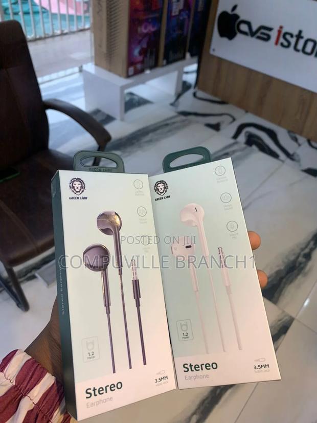 Green Lion Stereo Earphone · Photo 1