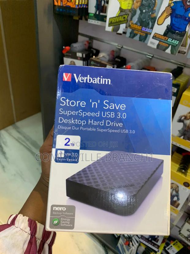 Verbatim 2tb Desktop Hard Drive · Photo 1
