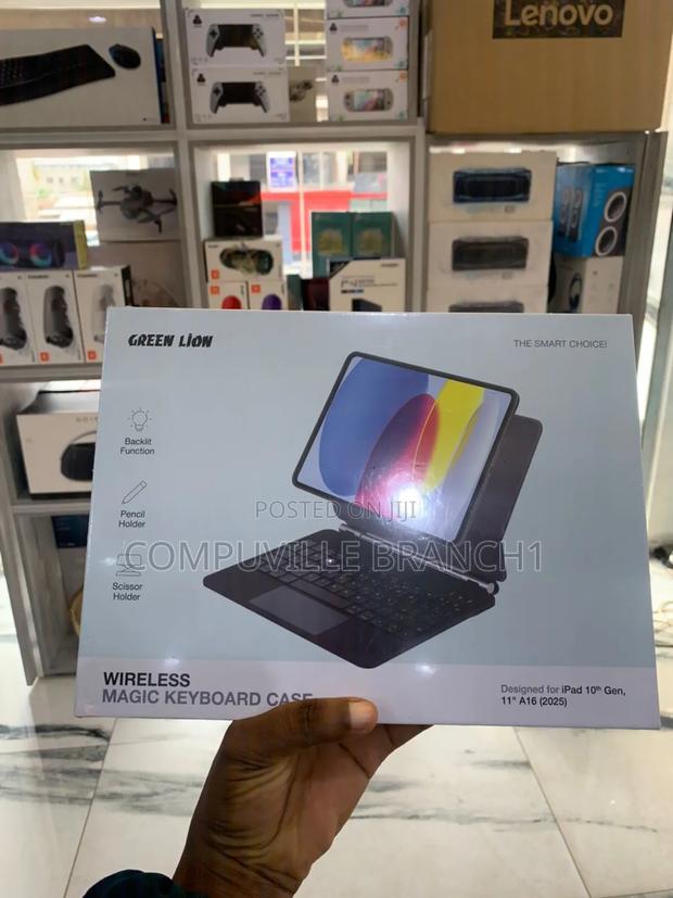 Green Lion iPad Keyboard for 10th Gen and 11 (A16) · Photo 1