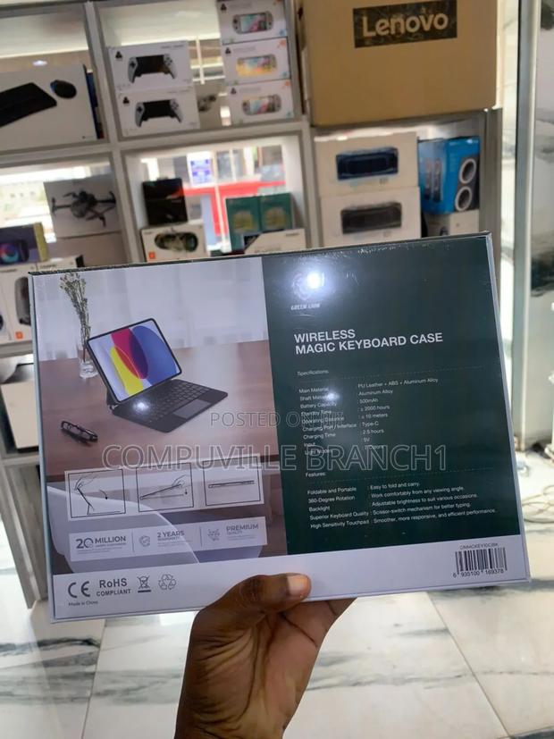 Green Lion iPad Keyboard for 10th Gen and 11 (A16) · Photo 2