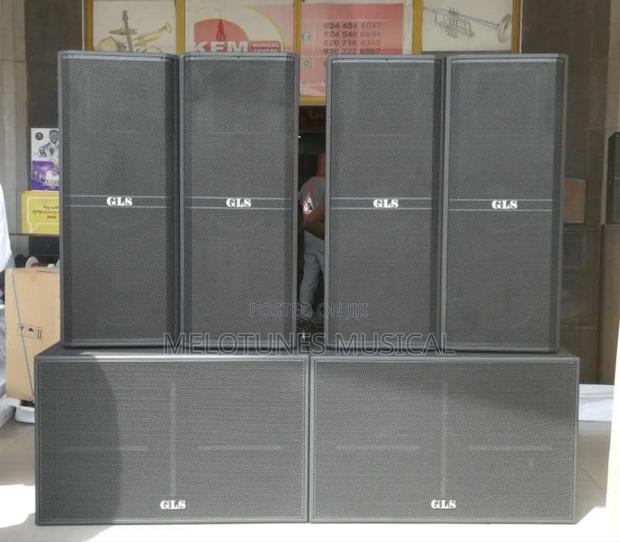2pairs of GLS Full Range, Pair of Sub and Amplifier Rack Set · Photo 1
