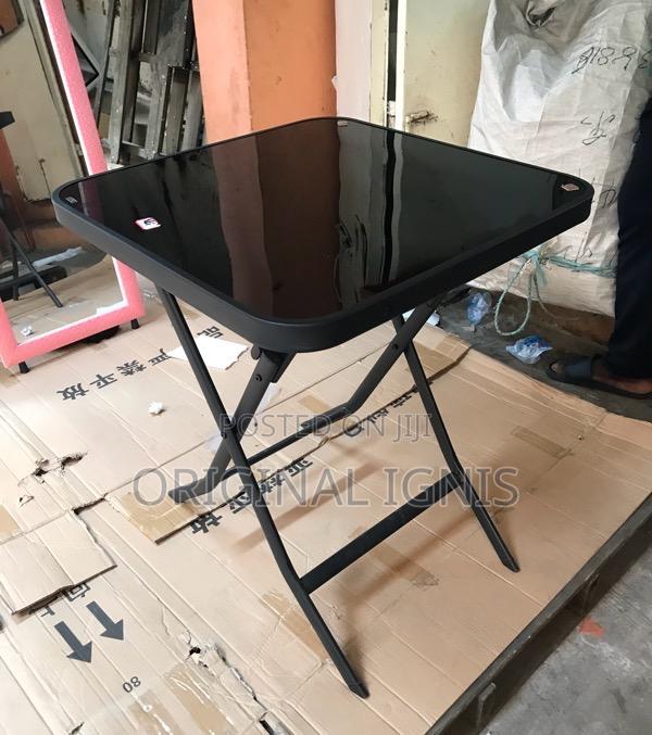 Glass Foldable Table( 70 by 70 ) · Photo 1