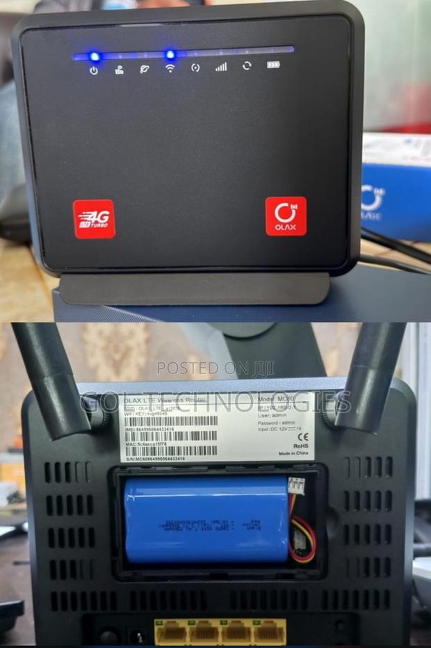 4g Universal Sim Router With Battery Backup 4port Lan Port · Photo 2