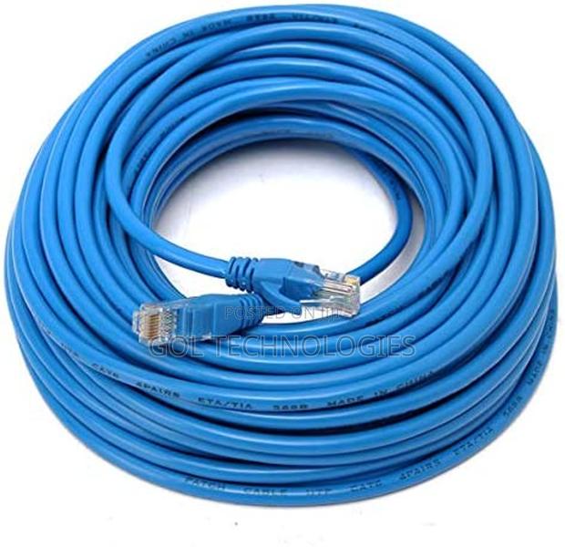 Cat6 Patch Cord 20m Full Copper Cable GHT · Photo 1