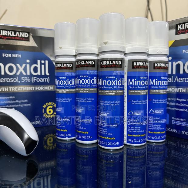 Kirkland 5% Minoxidil Foam Bottle · Photo 1
