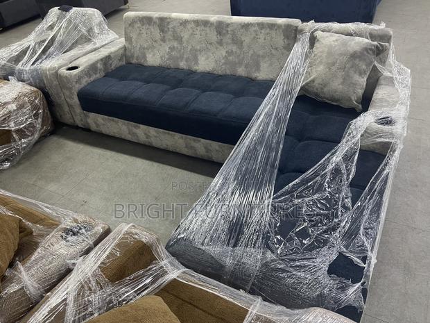 Living Room Sofa Sets L Shape With Single · Photo 1