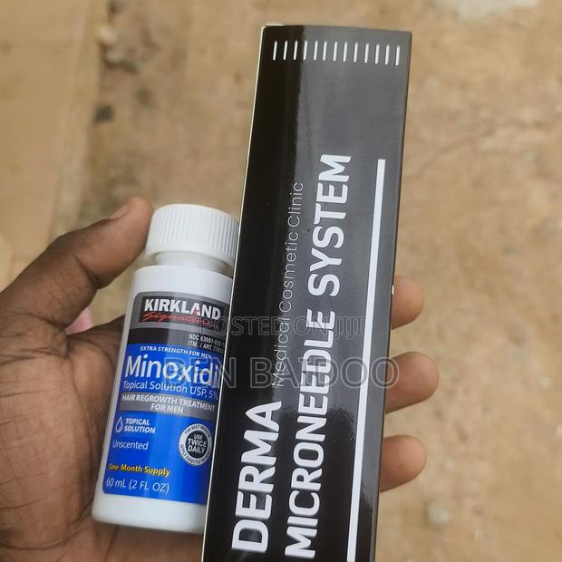 Kirkland Minoxidil and Derma Stamp · Photo 1