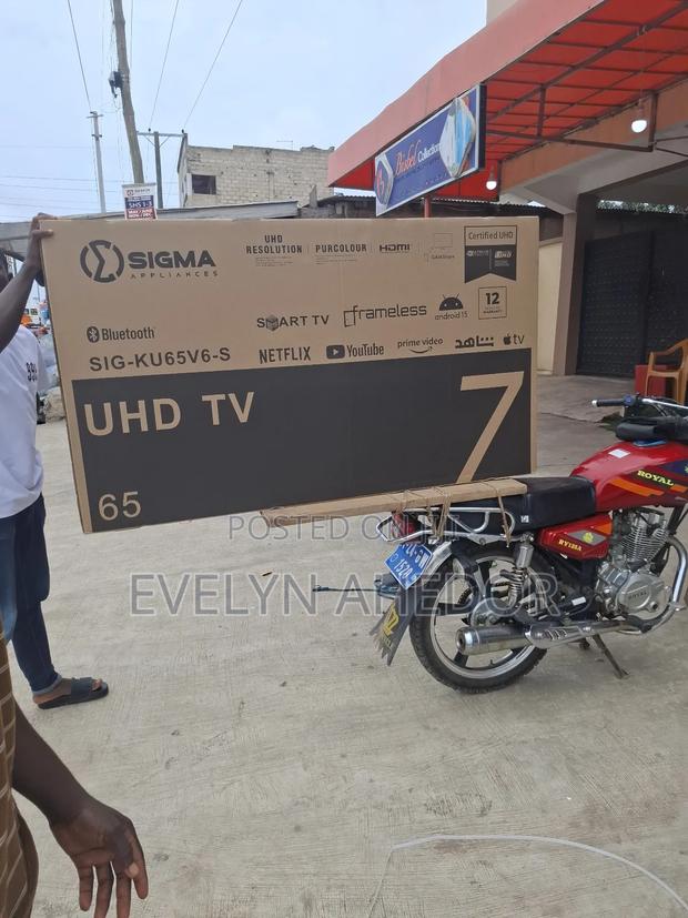 Frameless Sigma 65 Inches Smart Android Tv Uhd Available · Photo 4