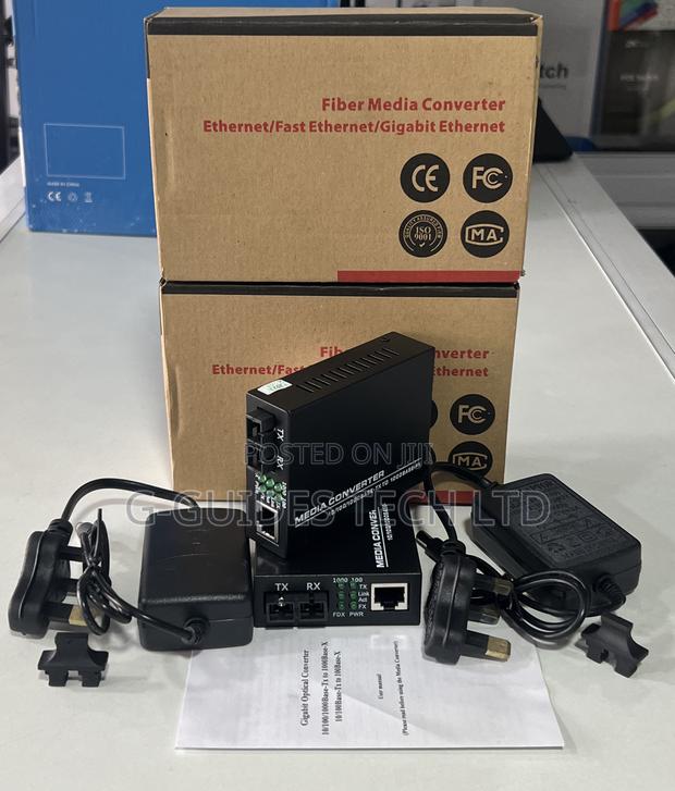 Fiber Optic Media Converter 20km Leohtb-GSM-Dx · Photo 1