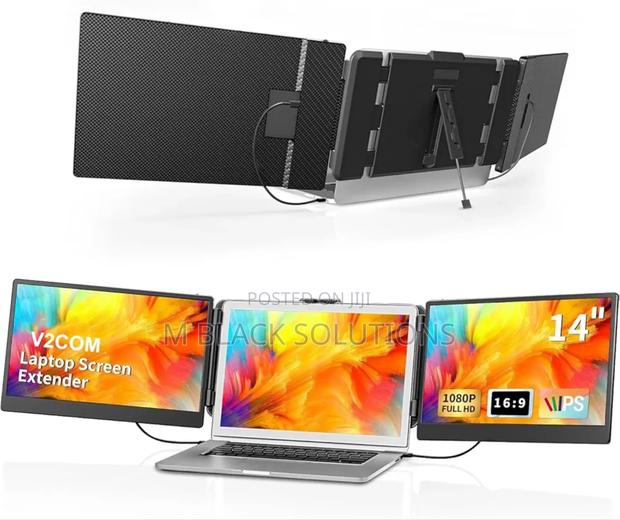 V2com S2 Is a Portable, Triple-Screen Laptop Extender · Photo 1