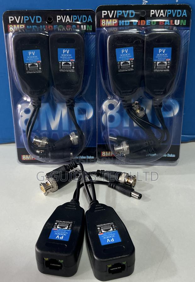 Pv Video Balun Up to 8mp for CCTV Camera · Photo 1