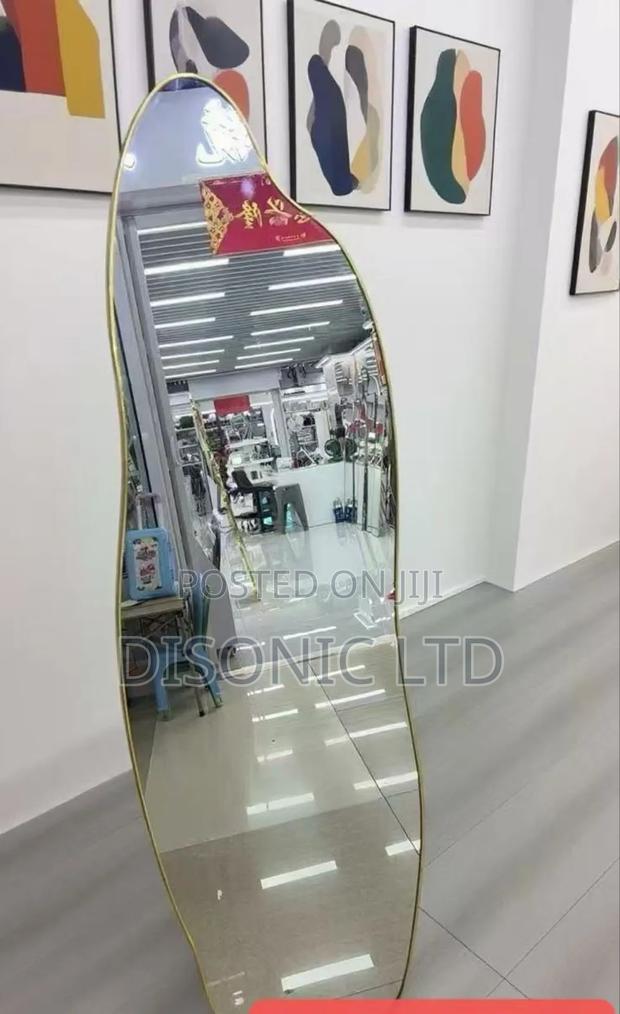 Salon Barber Standing Mirror · Photo 1