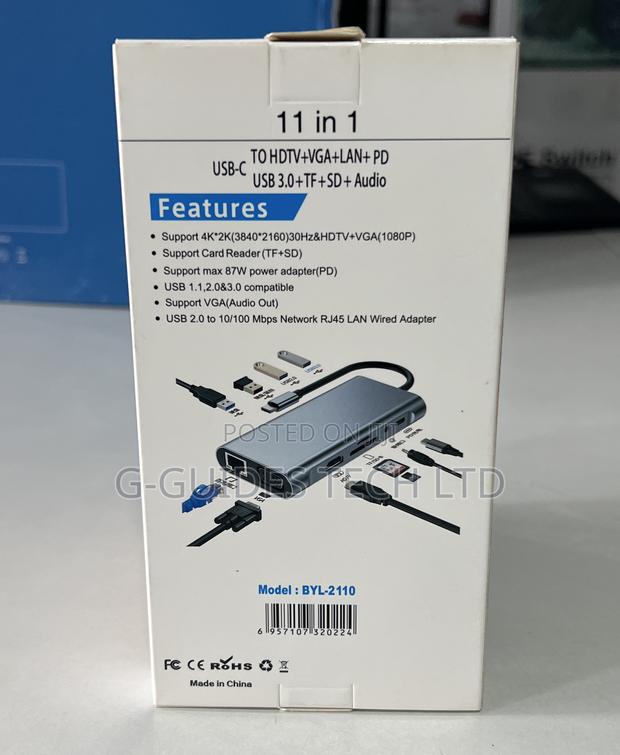 11-in-1 Usb Type -C Adapter, 11-in-1 Usb-C Docking Station · Photo 5