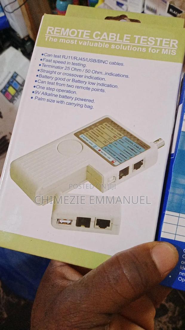 Network Cable Tester and BNC and Usb · Photo 1