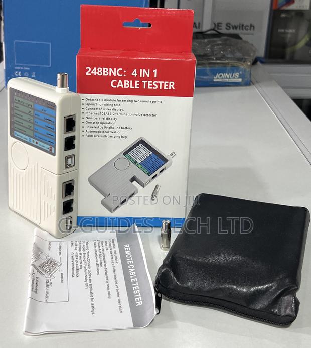 4 -in-1 Network Cable Tester, 4 in 1 Remote Cable Tester · Photo 1