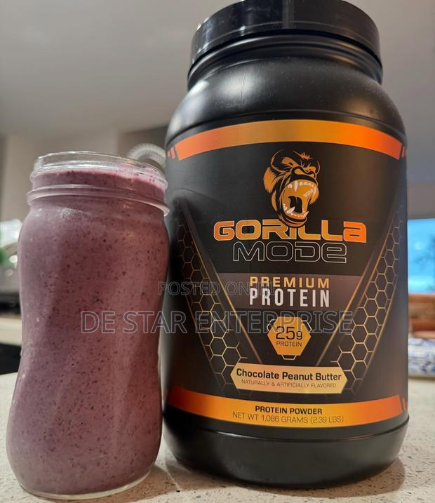 Gorilla Mode Protein Powder- Chocolate Flavor · Photo 1