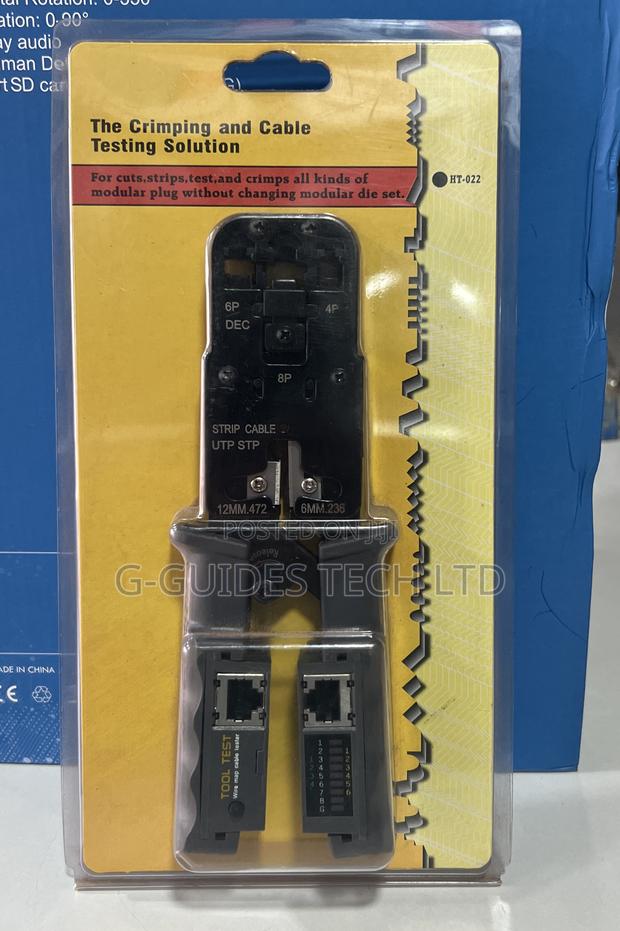 3-in-1 Crimping Tool With Network Cable Tester Ht-022 · Photo 2