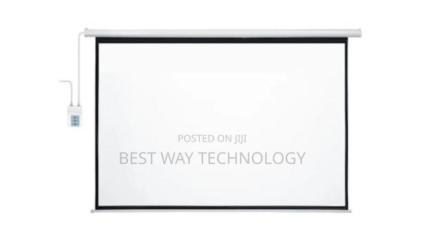 Projector Screen Electric 180cm X 180cm · Photo 1