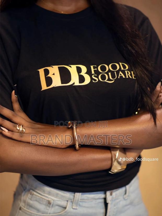 Brand on T-Shirt