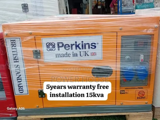 Nobel Forge Perkins Diesel Engine 15kva 16500watts 15kva · Photo 1