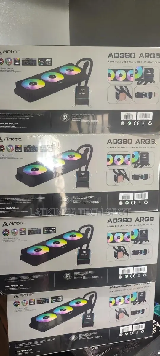 Antec Ad360 Argb Liquid Cooler With Temperature Display · Photo 1