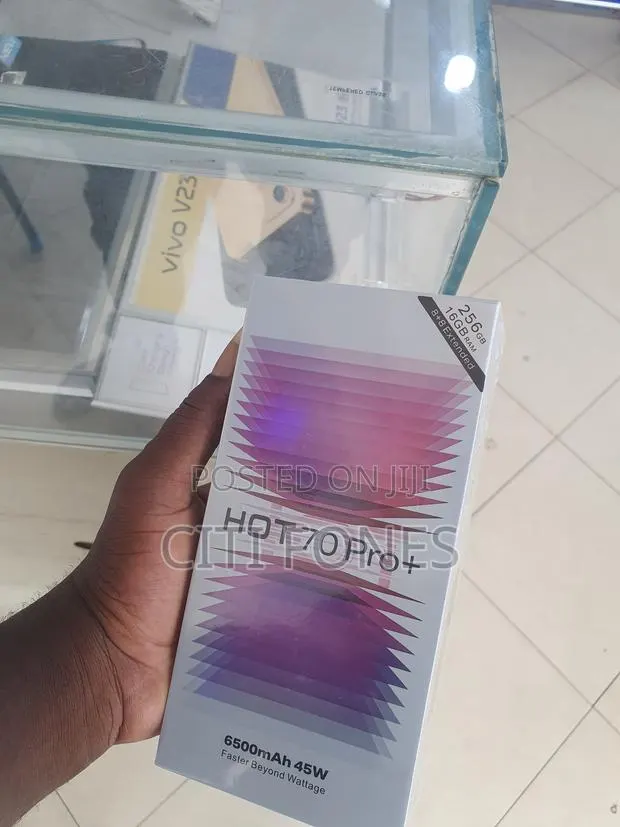 New Infinix Hot 70 Pro 5G+ 256 GB Black · Photo 1