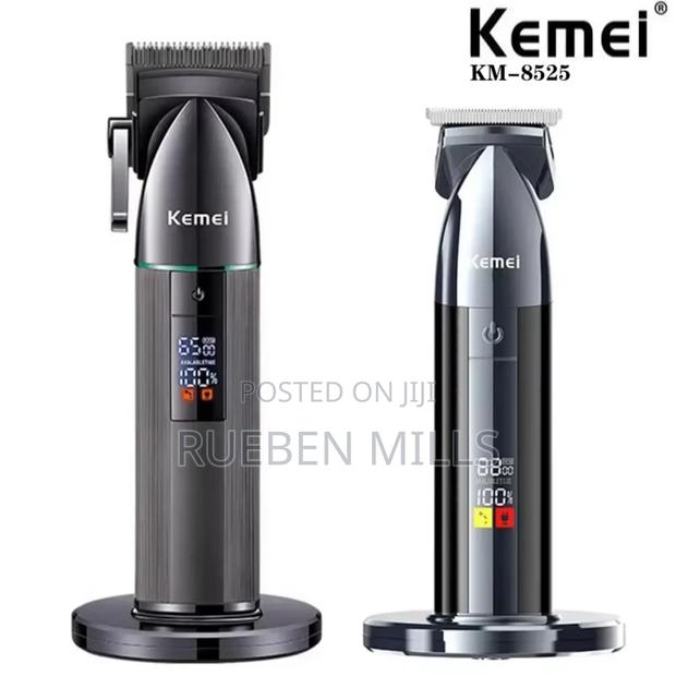Original High Grade Kemei Km-8525 Salon Barbering Machine · Photo 1