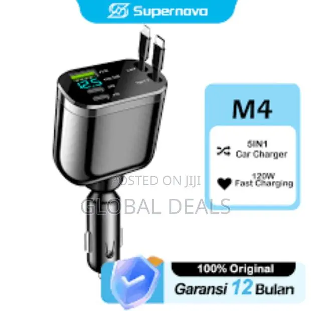 5in1 Super Fast Car Charger · Photo 1