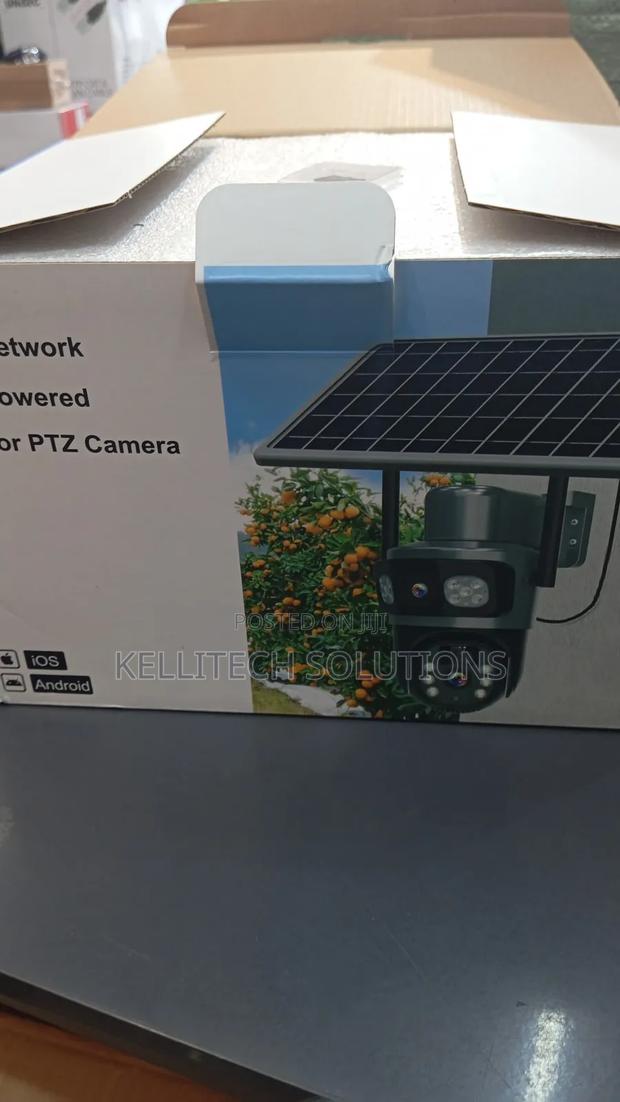 Brand New Solar 4g Sim Double Lens Security Camera for All Networks · Photo 1
