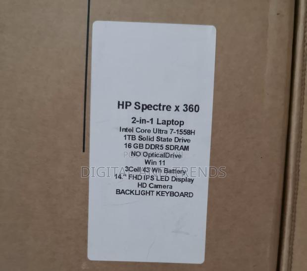New Laptop HP Spectre 14 16GB Intel Core Ultra 7 SSD 1T · Photo 2