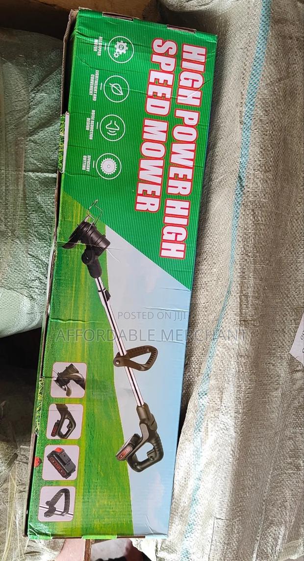 Portable Cordless Electric Handheld Lawn Mower · Photo 1
