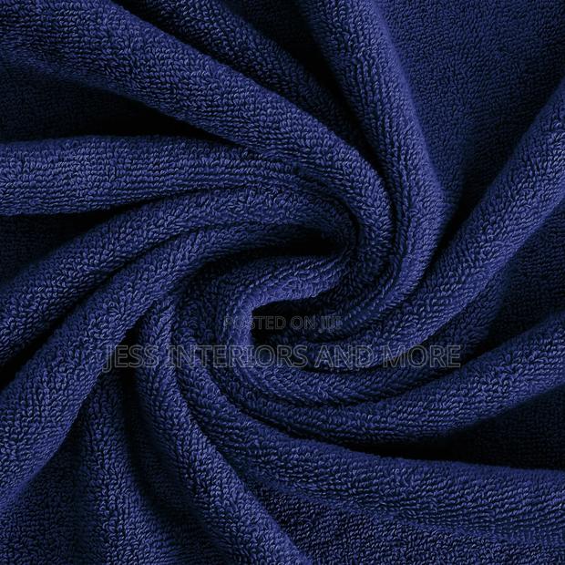 Feather Stitch 6-Piece 100% Cotton Bath Towel Set · Photo 3