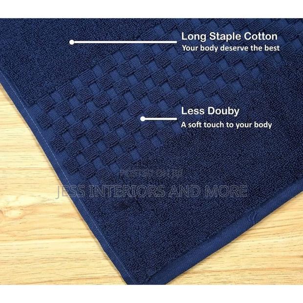 Feather Stitch 6-Piece 100% Cotton Bath Towel Set · Photo 4