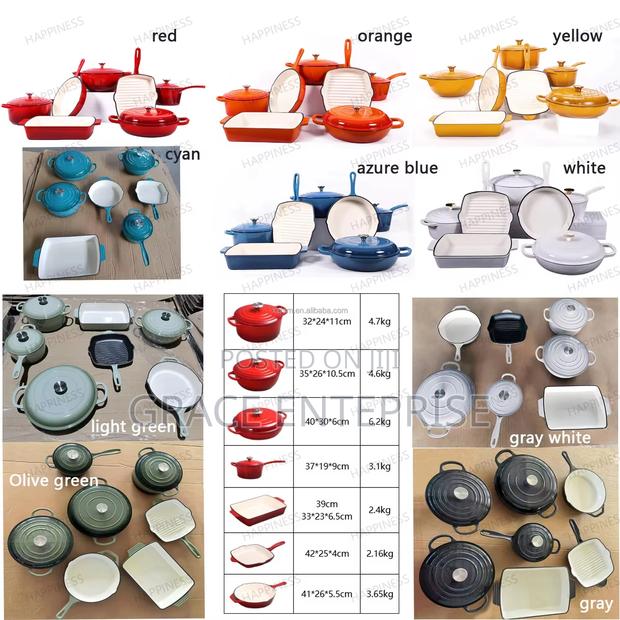 Quality and Affordable Iron Cookware Set(7pieces) · Photo 1