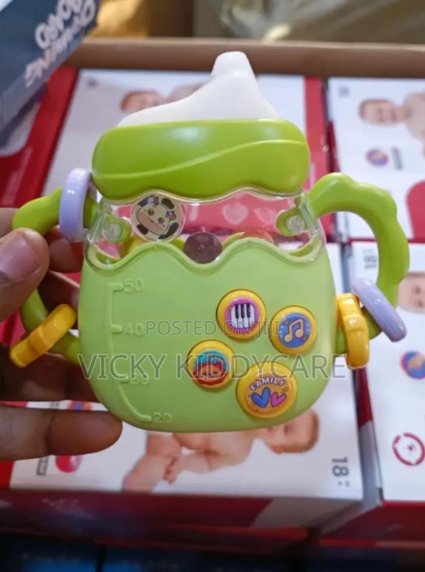 Interactive Musical Electric Rattle Silicone Feeding Bottle · Photo 2